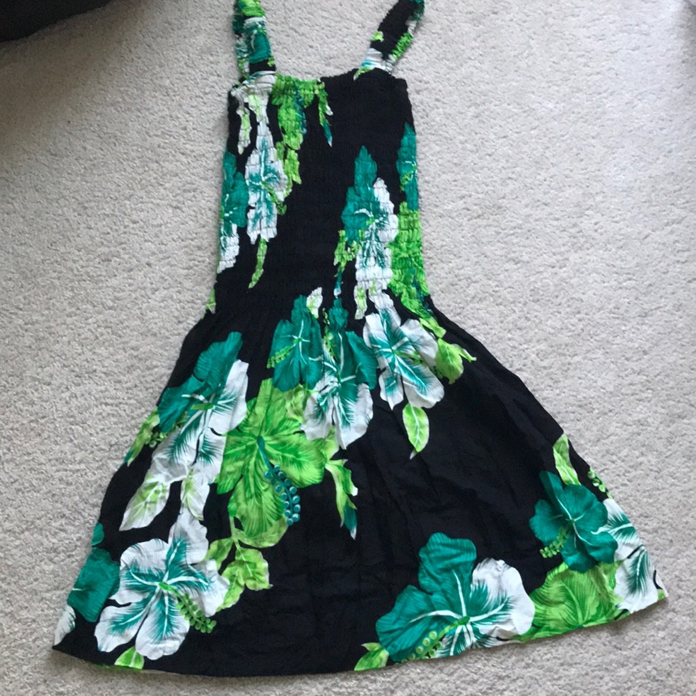 Hawaiian printed sundress